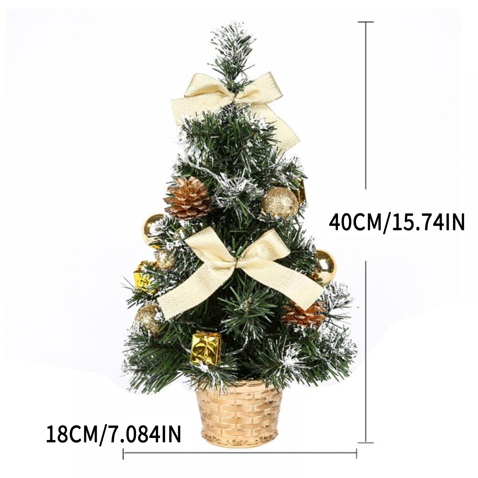 Mini Christmas Ornaments Handwork Gift Box Xmas Tree - Temu