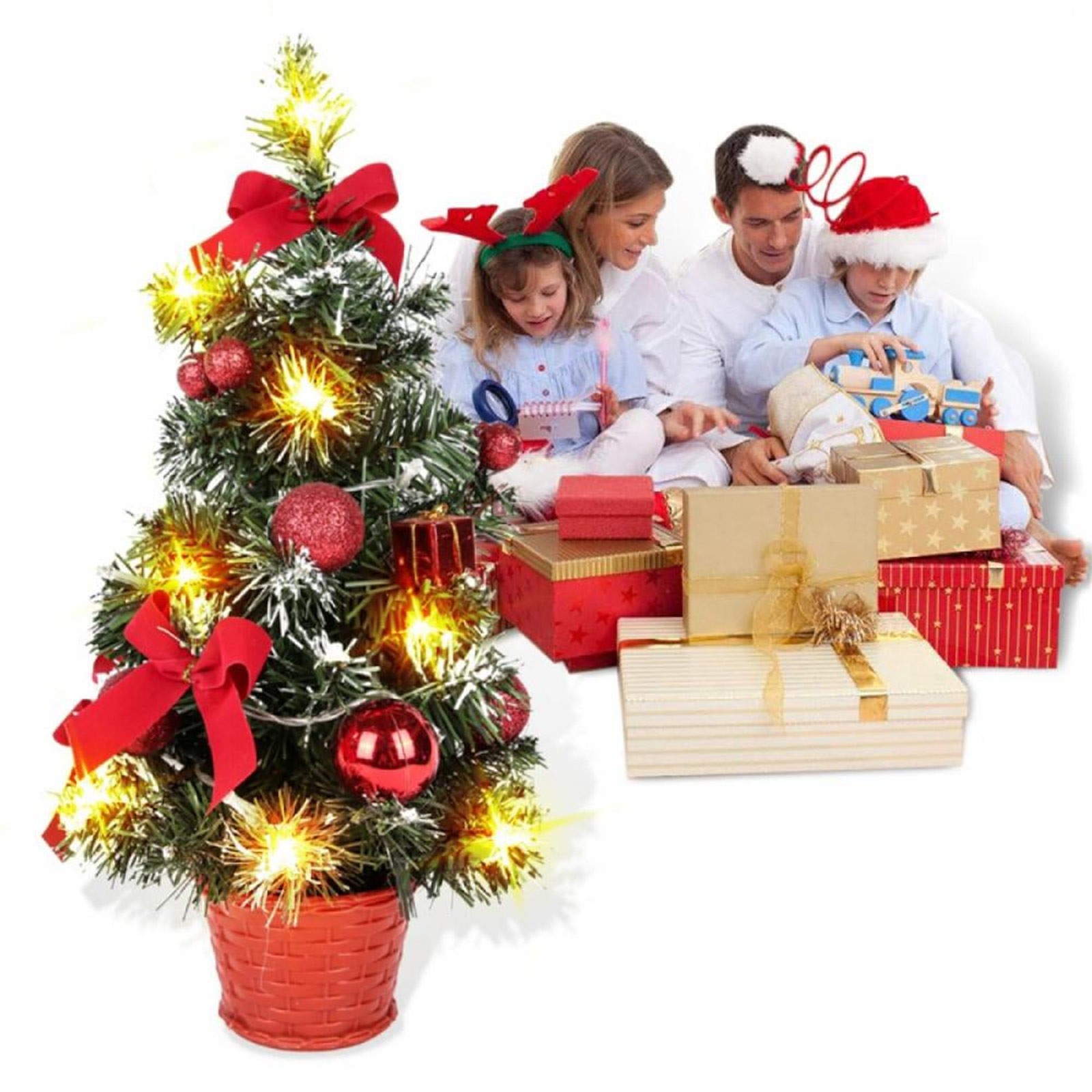 Artificial Tabletop Christmas Tree Decorations